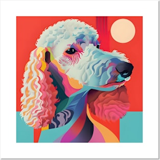 Bedlington Terrier in 80's Posters and Art